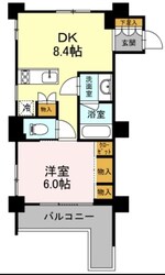 カスタリア目黒鷹番の物件間取画像